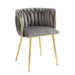 Upholstered Dining Chair Velvet Modern Chair Accent Chair Living Room Set of 2 - Amazingooh Wholesale