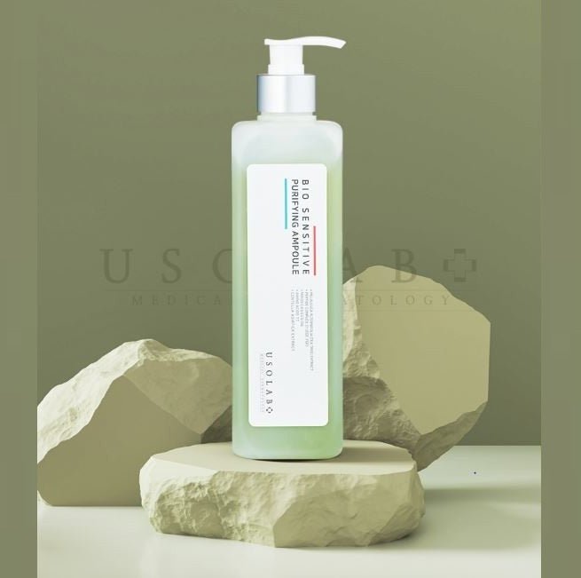 USOLAB Bio Sensitive Purifying Ampoule Serum for Sensitive and Oily Skin 500ml - Salon Pack - Amazingooh Wholesale