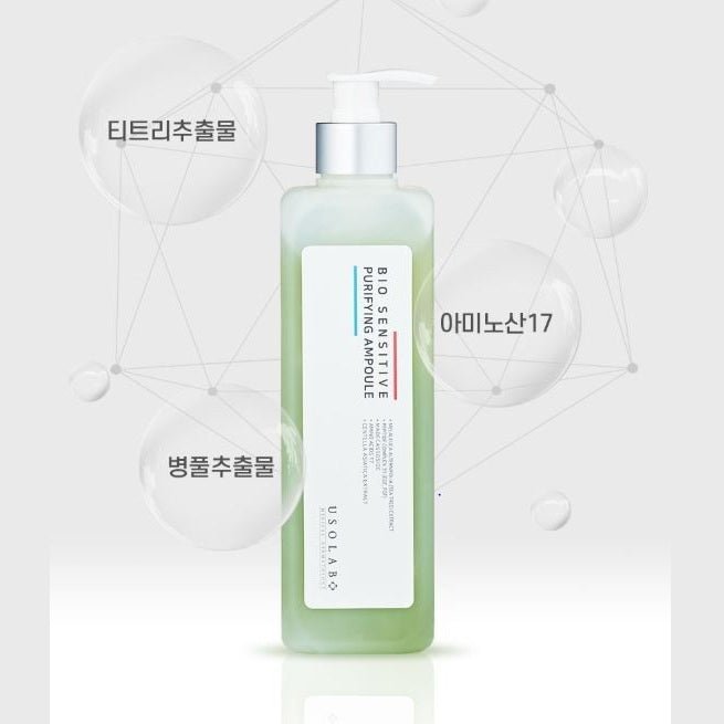 USOLAB Bio Sensitive Purifying Ampoule Serum for Sensitive and Oily Skin 500ml - Salon Pack - Amazingooh Wholesale