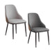VELLUTO Dining Chair Set of 4 Modern upholstered Leather Kitchen Chairs with armrests Bathtub Chair Leisure Lounge Chair Living Room Bedroom Home - Amazingooh Wholesale