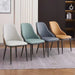 VELLUTO Dining Chair Set of 4 Modern upholstered Leather Kitchen Chairs with armrests Bathtub Chair Leisure Lounge Chair Living Room Bedroom Home - Amazingooh Wholesale