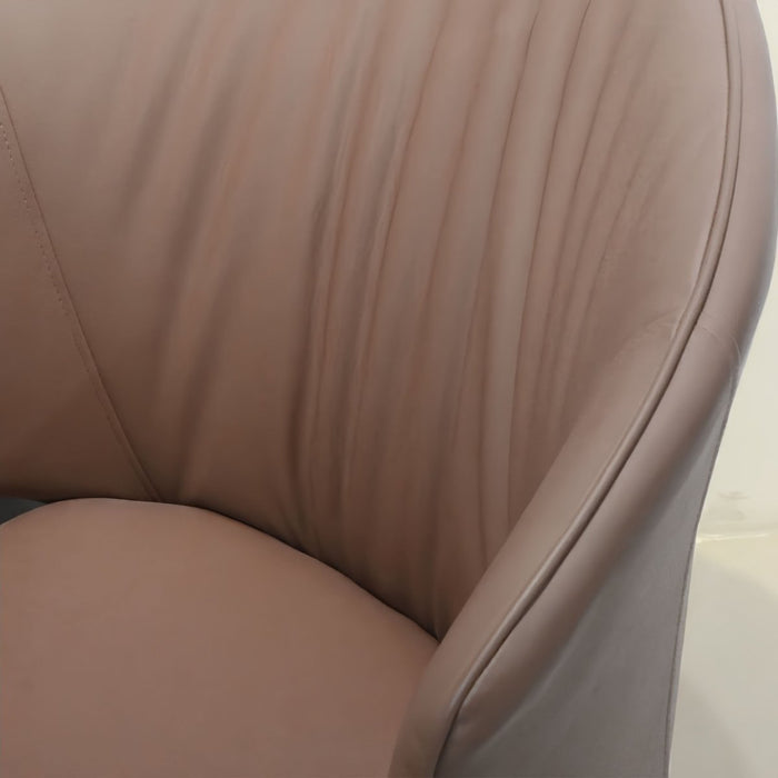 VELLUTO Modern Armless Upholstered Side Chair with Metal Legs for Kitchen & Dining Set of 2 - Amazingooh Wholesale