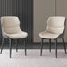 VELLUTO Modern Sleek and Stylish Microfiber Leather Sloped Arm Chair with Low Back for Kitchen & Dining (Set of 2) - Amazingooh Wholesale