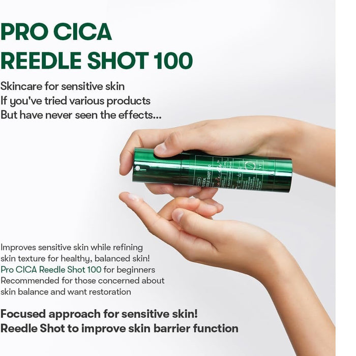 VT COSMETICS Pro Cica Reedle Shot 100, Centella Asiatica Microneedling Serum, Cica Exosome 50ml - Amazingooh Wholesale