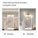 Wing - Shaped LED Ceiling Light 3 - Color Changeable Stepless Dimming High Light Transmission Board Modern Lighting Fixture - Amazingooh Wholesale