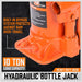 10 Ton Hydraulic Bottle Jack w/Safety Valve Car Van Truck Caravan Lift SUV 4WD - Amazingooh Wholesale