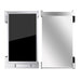 12 Inch Triple Portable Monitor 2023 FOPO 1080P FHD IPS Attachable Triple Screen Extender Grey Color - Amazingooh Wholesale