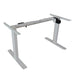 120cm Standing Desk Height Adjustable Sit Stand Motorised Dual Motors Frame Top - amazingooh