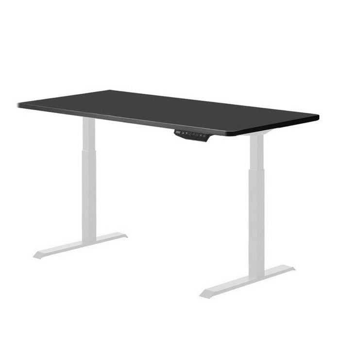 120cm Standing Desk Height Adjustable Sit Stand Motorised Single Motor Frame Top - amazingooh