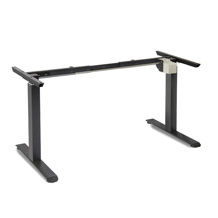 140cm Standing Desk Height Adjustable Sit Stand Motorised Dual Motors Frame Top - amazingooh