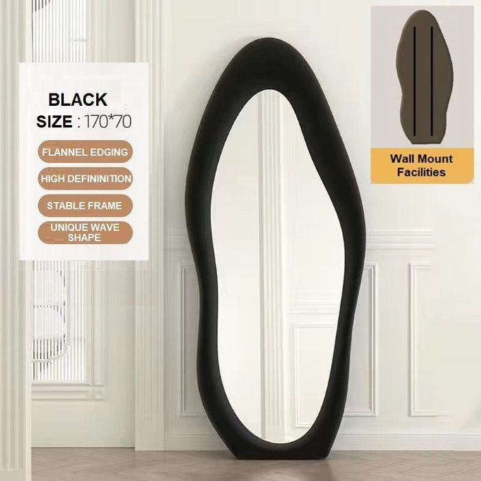 1.7m Standing Maiden Mirror Full Length Aesthetic Full Size Floor Mirror Bedroom Creative Modern Deco - Amazingooh Wholesale