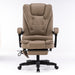 2022 New 8 Point Massage Chair Executive Office Computer Seat Footrest Recliner Pu Leather - Amazingooh Wholesale