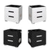 2024 Smart Bedside Tables Bluetooth Speaker Side 3 Drawers Wireless Charging USB Nightstand LED AU - Amazingooh Wholesale