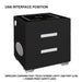 2024 Smart Bedside Tables Bluetooth Speaker Side 3 Drawers Wireless Charging USB Nightstand LED AU - Amazingooh Wholesale