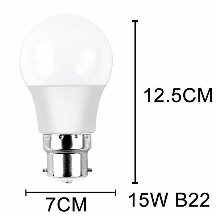 220V 15W NEW LED Radar Sensor Motion Bulb E27 B22 Smart Security Light Lamp Globe Bulb - Amazingooh Wholesale