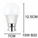 220V 15W NEW LED Radar Sensor Motion Bulb E27 B22 Smart Security Light Lamp Globe Bulb - Amazingooh Wholesale