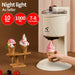 220V Electric Ice Cream Maker Auto Mini Household Fruit Kids DIY Kitchen Machine - Amazingooh Wholesale