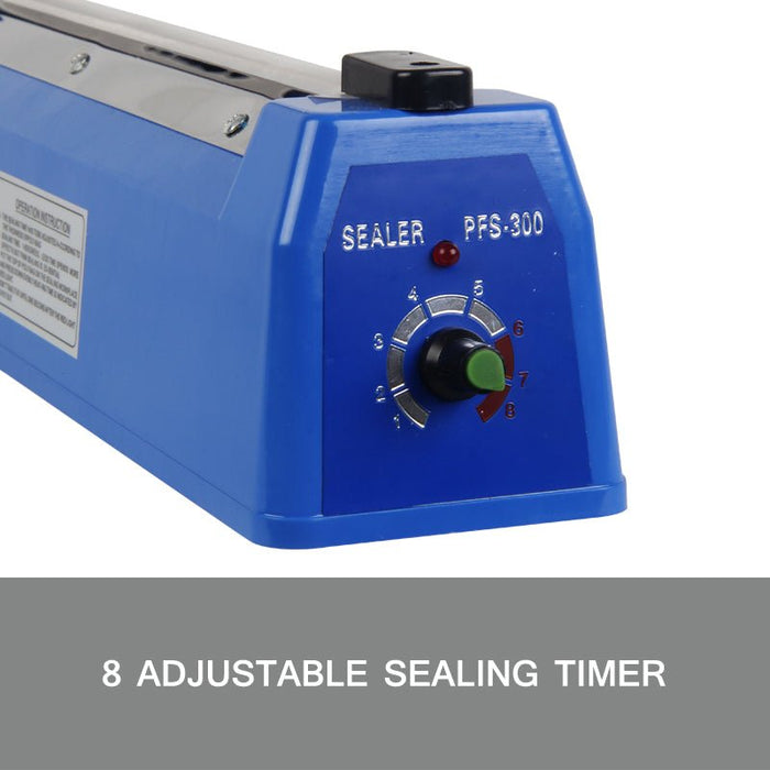 300mm Impulse Heat Sealer Sealing SAA Machine Electric Plastic Poly Bag - Amazingooh Wholesale