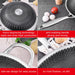 304 Stainless Steel Non-Stick Stir Fry Cooking Kitchen Wok Pan with Lid Honeycomb Double Sided - amazingooh