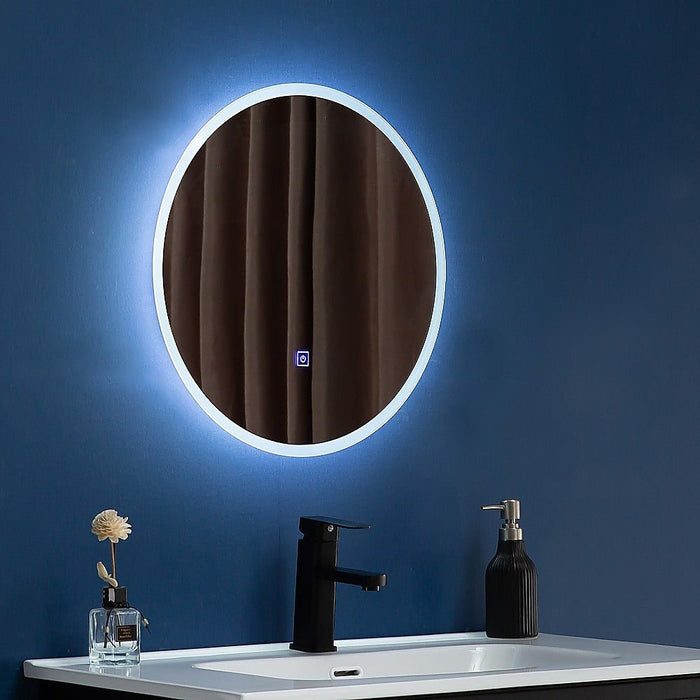 50cm LED Wall Mirror Bathroom Mirrors Light Decor Round - Amazingooh Wholesale