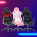 7 RGB Lights Bluetooth Speaker Gaming Chair Ergonomic Racing chair 165° Reclining Gaming Seat 4D Armrest Footrest Black - Amazingooh Wholesale