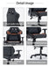 7 RGB Lights Bluetooth Speaker Gaming Chair Ergonomic Racing chair 165° Reclining Gaming Seat 4D Armrest Footrest Black - Amazingooh Wholesale