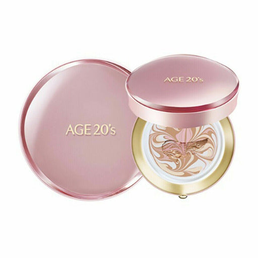 AGE 20'S Signature Essence Cover Pact Master Moisture #21 (Cushion + Refill) - Amazingooh Wholesale