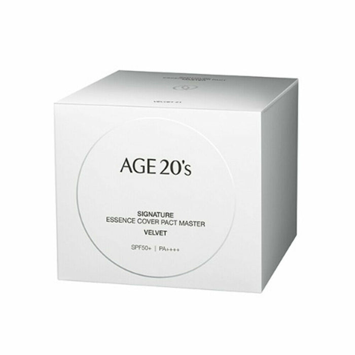 AGE 20'S Signature Essence Cover Pact Master Velvet #21 (Cushion + Refill) - Amazingooh Wholesale