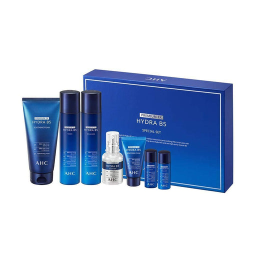 AHC Premium Ex Hydra B5 Special Set +Travel Set- Moisturizing Nourishing The Skin - amazingooh