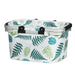 Alfresco Picnic Bag Basket Folding Hamper Camping Hiking Insulated White - Amazingooh Wholesale
