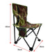 Aluminum Alloy Folding Camping Camp Chair Outdoor Hiking Patio Backpacking - amazingooh