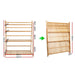 Artiss Bamboo Wooden Ladder Shelf Plant Stand Foldable - Amazingooh Wholesale