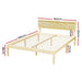 Artiss Bed Frame Double Size Wooden Base Mattress Platform Timber Pine YUMI - Amazingooh Wholesale