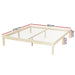 Artiss Bed Frame King Size Wooden Base Mattress Platform Timber Pine BRUNO - Amazingooh Wholesale
