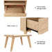 Artiss Bedside Table Side End Table Shelf Drawers Nightstand Bedroom Storage - Amazingooh Wholesale