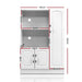 Artiss Buffet Sideboard Cabinet Storage Cupboard Doors White Kitchen Hallway - Amazingooh Wholesale