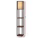 Artiss Floor Lamp Vintage Reding Light Stand Wood Shelf Storage Organizer Home - Amazingooh Wholesale