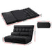 Artiss Lounge Sofa Bed 2-seater Floor Folding Suede Charcoal - Amazingooh Wholesale