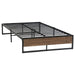 Artiss Metal Bed Frame King Single Size Wooden Mattress Base Platform Black OSLO - Amazingooh Wholesale