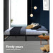 Artiss Metal Bed Frame Queen Size Mattress Base Platform Foundation Wooden OSLO - Amazingooh Wholesale