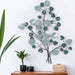 Artiss Metal Wall Art Hanging Sculpture Home Decor Leaf Tree of Life Blue - Amazingooh Wholesale