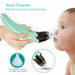 Baby Nasal Aspirator Electric Safe Hygienic Nose Cleaner Snot Sucker For baby (Green) - amazingooh