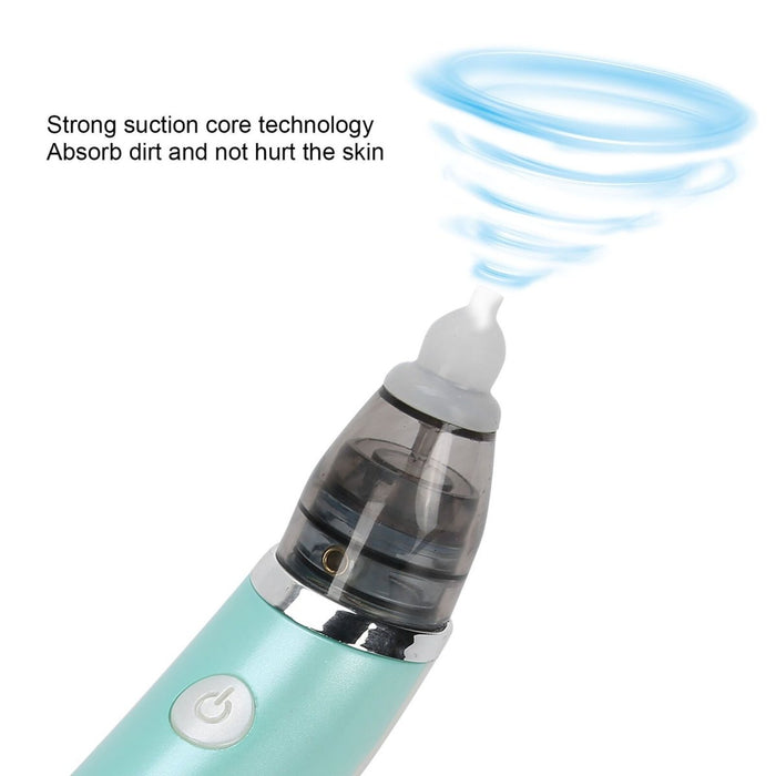 Baby Nasal Aspirator Electric Safe Hygienic Nose Cleaner Snot Sucker For baby (Green) - amazingooh