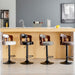 Bar Stools Kitchen Bar Stool Leather Barstools Swivel Gas Lift Counter Chairs BS5105 - Amazingooh Wholesale