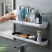 Bathroom Shelves Organizer Wall Mount Home Towel shelf Shampoo Rack With Towel Bar Storage Rack Bathroom Accessories - amazingooh