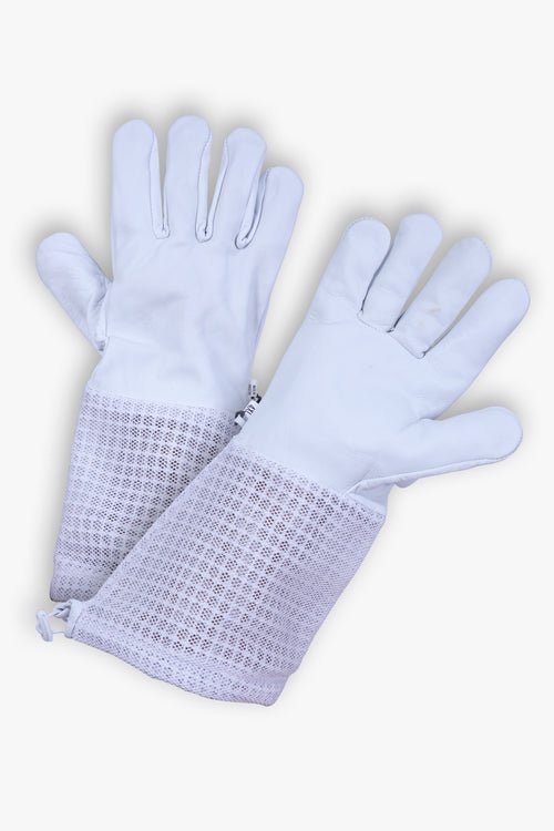 Beekeeping Bee Gloves Goat Skin 3 Mesh Ventilated Gloves-4XL - Amazingooh Wholesale