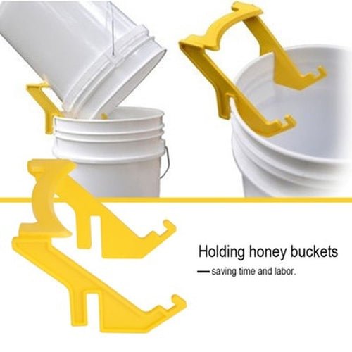 Beekeeping Honey Gallon Plastic Bucket Holder Brackets 2PC - Amazingooh Wholesale