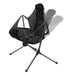 Camping Chair Foldable Swing Luxury Recliner Relaxation Swinging Comfort Lean Back Outdoor Folding Chair Outdoor Freestyle Portable Folding Rocking Chair - amazingooh