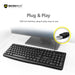 Classic Keyboard 12 Function Hot Key Design USB For PC Notebooks Laptop - Amazingooh Wholesale