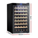 Devanti Wine Cooler Compressor Fridge Chiller Storage Cellar 51 Bottle Black - Amazingooh Wholesale
